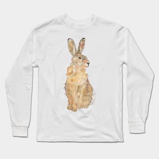 Patchwork Hare Long Sleeve T-Shirt